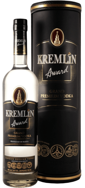 Водка Kremlin Award, в металлической тубе 0.7 л