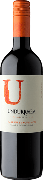Вино Undurraga, Cabernet Sauvignon, Central Valley 0.75 л