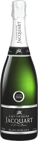 Шампанское Champagne Jacquart Blanc De Blanc Vintage, в подарочной упаковке 0.75 л