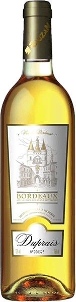Вино Duprais, Blanc Semi-Sweet, Bordeaux AOC 0.75 л