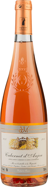 Вино Domaine Moncourt, Cabernet d'Anjou 0.75 л