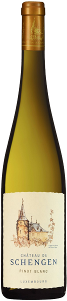 Вино Chateau de Schengen Pinot Blanc White Semi-Dry 0.75 л
