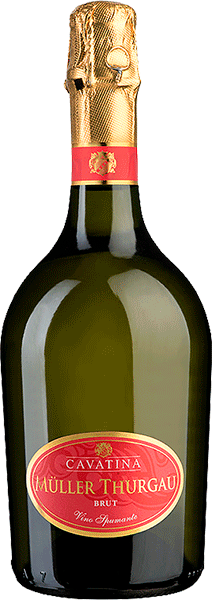 Игристое вино Cavatina Muller Thurgau Brut, bottle Atmosphere 0.75 л