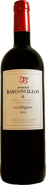 Вино Ribera del Duero DO. Dominio Basconcillos. Ecologico 0.75 л