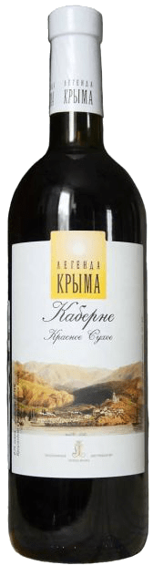 Вино Легенда Крыма Каберне 0.75 л