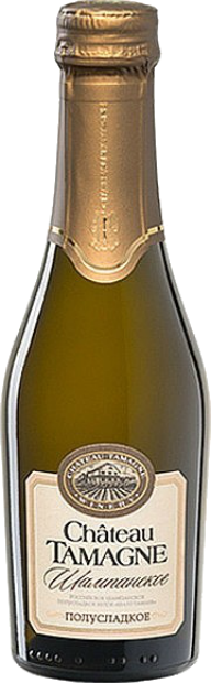 Игристое вино Chateau Tamagne Semi-Sweet 0.2 л
