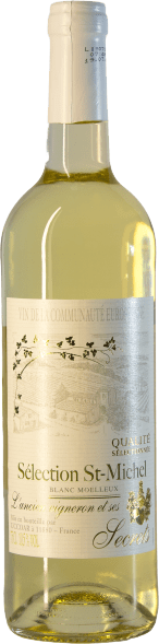 Вино Selection St-Michel Blanc Moelleux 0.75 л