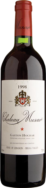Вино Chateau Musar'98 Red Dry 0.75 л