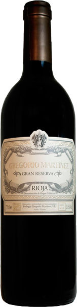 Rioja Gregorio Martinez Gran Reserva Red Dry