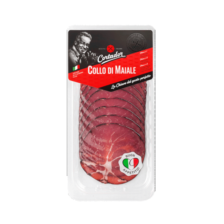 Шейка сыровяленая, нарезка