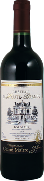 Вино Château La Haute-Brande Bordeaux AOC Grand Maitr 0.75 л