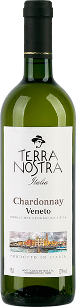 Вино Chardonnay Veneto Italiano Vero Terra Nostra 0.75 л