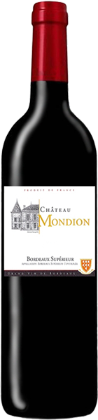 Вино Chateau Mondion, Bordeaux Superieur АОС 2015 0.75 л