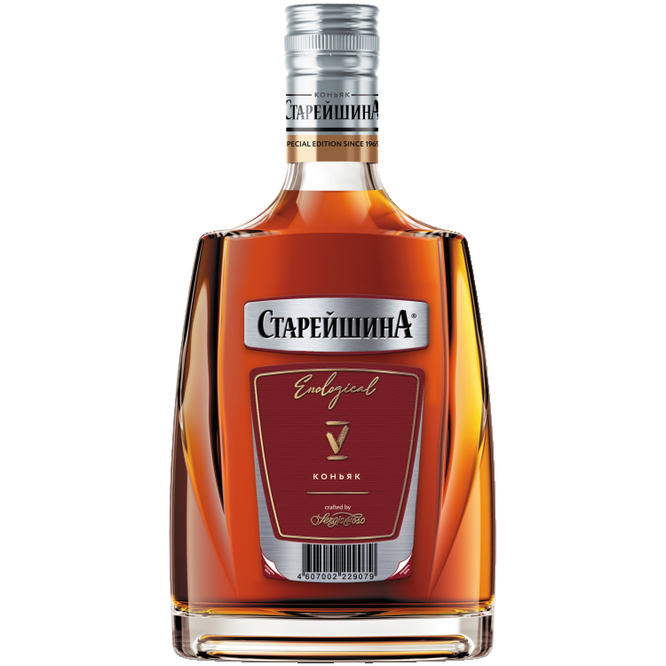 Старейшина, 5 летней выдержки, фляжка