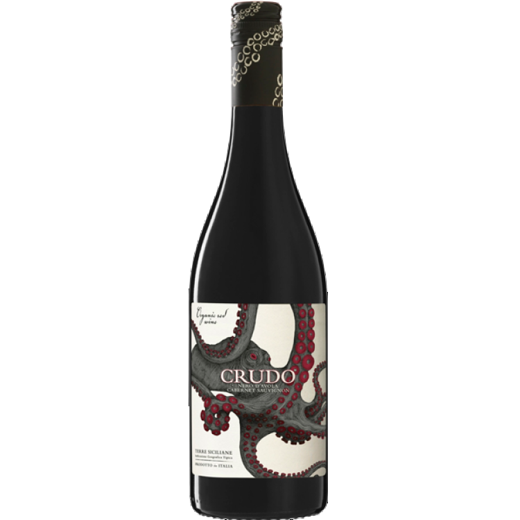 Crudo Nero d'Avola-Cabernet Sauvignon Red Semi Dry