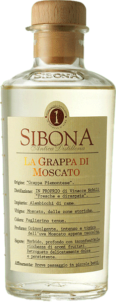 Граппа Moscato Sibona 0.5 л