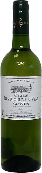 Tourre-Delmas · Chateau des Moulins a Vent, Graves АОС White Dry
