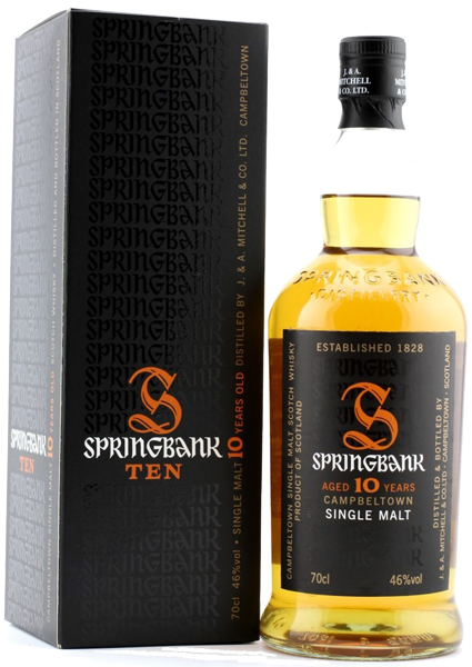 Виски Springbank 10 years old, gift box 0.7 л