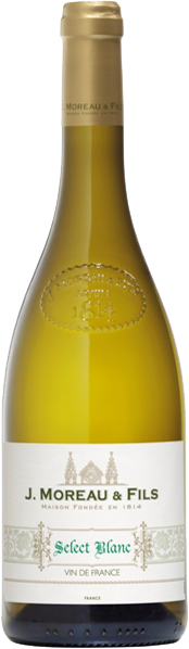 Вино J.Moreau & Fils, Select Blanc 0.75 л