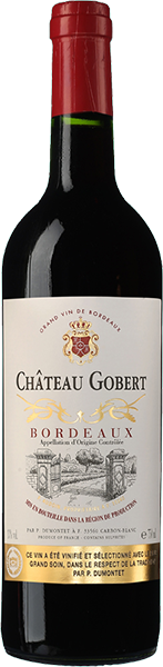 Вино Chateau Gobert, Bordeaux AOC 0.75 л