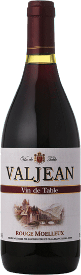 Вино Valjean Rouge Moelleux 0.75 л
