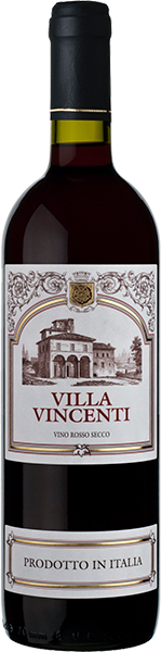 Вино Colli Vicentini, Villa Vincenti Rosso Secco 0.75 л