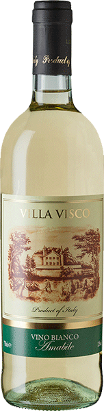 Вино Villa Visco, Vino Bianco Amabile 0.75 л