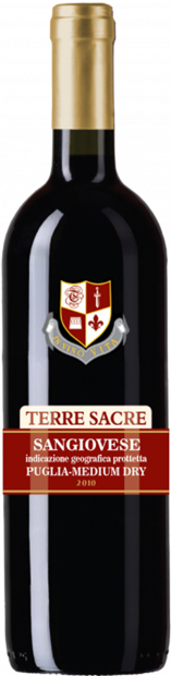 Вино Sangiovese полусухое красное 0.75 л