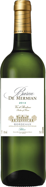 Вино Baron de Mermian Bordeaux Blanc 0.75 л