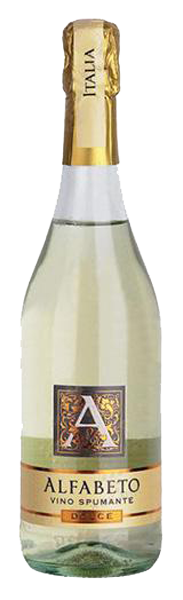 Игристое вино Alfabeto Dolce White Semi-Sweet 0.75 л