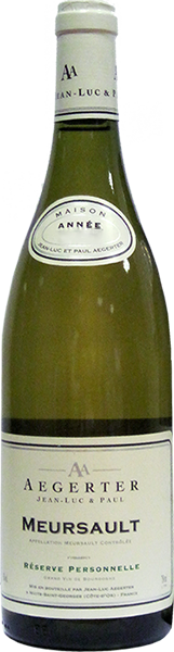 Вино Aegerter Reserve Personelle, Meursault АОС 0.75 л