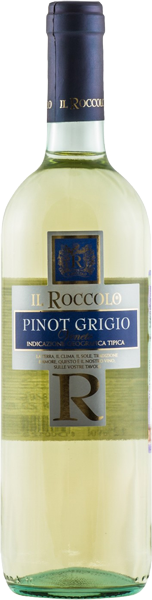 Вино Pinot Grigio, Veneto Il Roccolo White Dry 0.75 л