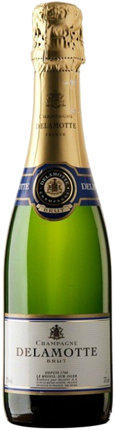Шампанское Delamotte, Brut, Champagne AOC 0.375 л
