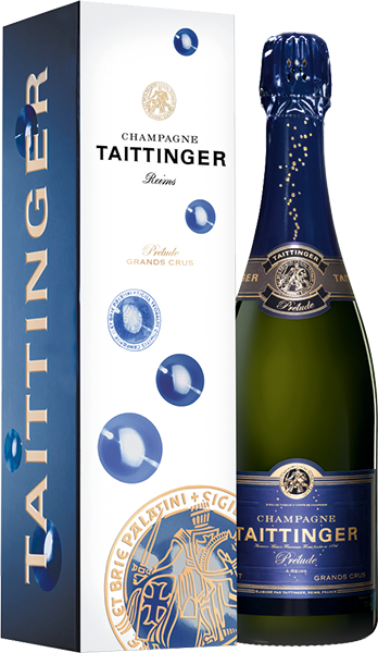 Шампанское Taittinger, Prelude Grands Crus Brut, в подарочной упаковке 0.75 л