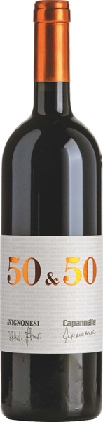 Вино Avignonesi-Capannelle, 50 & 50, Vino da Tavola di Toscana, IGT 0.75 л