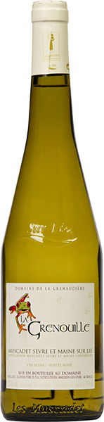 Вино La Grenouille, Muscadet de Sevre et Maine Sur Lie AOC 0.75 л