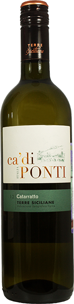 Вино Terre Siciliane IGT Ca’ di Ponti Catarratto 0.75 л