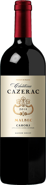 Вино Chateau Cazerac Malbec Cahors 0.75 л