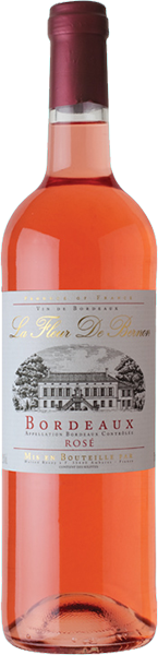 Вино La Fleur de Bernon Bordeaux АОС Rose 0.75 л