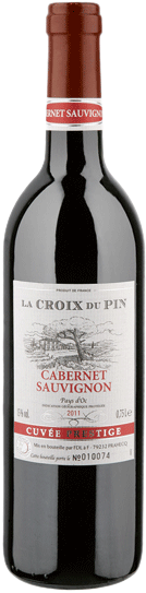 Вино La Croix du Pin, Cabernet Sauvignon, Pays d'Oc IGP 0.75 л