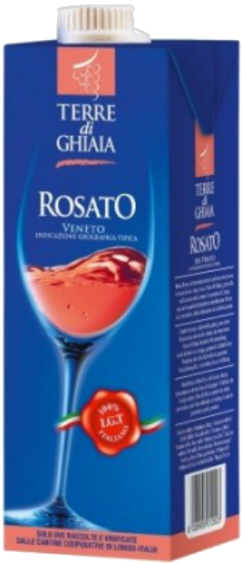 Вино Rosato Terre di Ghiaia 1 л
