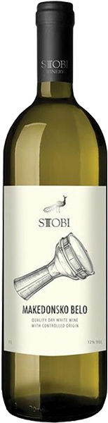 Вино Stobi, Makedonsko Belo 1 л