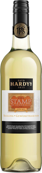 Вино Hardys Stamp Riesling-Gewurztraminer Sweet Semi-Sweet 0.75 л