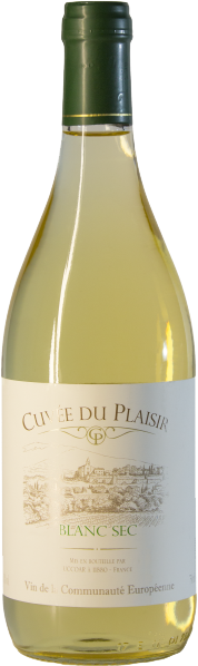 Вино Cuvee Du Plaisir Blanc Sec 0.75 л