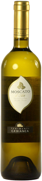 Игристое вино D'Asti Tenimenti Ca'Bianca White Dry 0.75 л