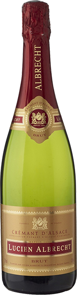 Игристое вино Lucien Albrecht, Brut, Cremant d'Alsace AOC 0.75 л
