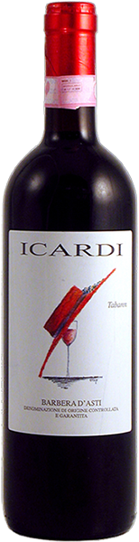Вино Icardi Tabaren, Barbera d'Asti DOCG 2016 0.75 л