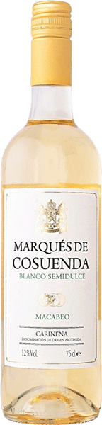 Вино Marques de Cosuenda, Blanco Semidulce, Carinena DOP 0.75 л
