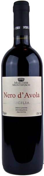 Вино Marchese Montefusco Nero D'Avola Red Dry 0.75 л
