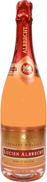 Игристое вино Lucien Albrecht, Brut Rose, Cremant d'Alsace AOC 0.75 л